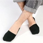 프리컷팅 벗겨짐 방지 실리콘 남자 로퍼 덧신 양말
