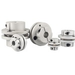 스텝 싱글 디스크 플랜지 커플링 커플러 유연한 서보 모터 커넥터 슬리브 D44L34