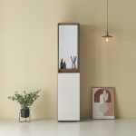 거울형 슬림 수납장 400 J1025