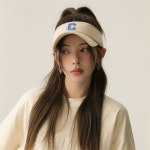 루킹포유 시그니처 C로고 스포츠 썬캡 C2