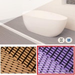 계곡 유원지 물기 미끄럼 낙차사고방지 튜브롤매트 화장실매트 물빠짐매트