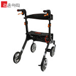 라온아띠 성인용 보행기 카본 실버카 보행보조차 KCS-518