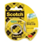 3M 스카치 투명 양면 테이프 238 재접착 19mmx5m