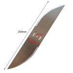 부품 스트링 커터 톱날 전동 기계 트리머 잔디 브러시 교체 깎는 강철 금속 190