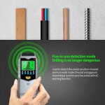 5In 1 전자 벽 탐지기 파인더 다기능 휴대용 금속 스터드 목재 측정 장비
