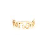 OR링 아모흐 옐로우골드14K 7 Size