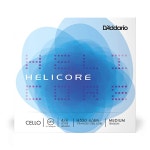 다다리오 다다리오 D Addario 헬리코어 첼로 싱글 A 스트링 4 4 스케일 중간 텐션