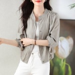 스윗트리 여름 캐주얼 숏 점퍼 h0183