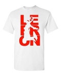 City Shirts 남성용 L6 팬 웨어 6 빈티지 LeB 티셔츠 티 W