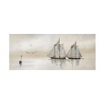 Trademark Fine Art Stellar Design Studio의 Mystic Sail I 캔버스 아트