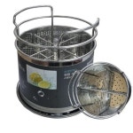 스텐 수저통 대 스탠드형 물받침 물빠짐 타