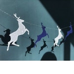 교회성탄장식 겨울모빌 크리스마스사슴 산타카랜드