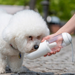 말썽쟁이여름 강아지 산책 휴대용 물병 반려견 물통 1개