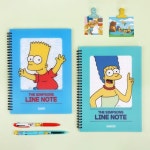 희망노트 심슨 PP 라인 노트 호머