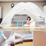 MY-SA 싱글 침대 원터치모기장 150x200