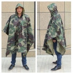 다용도 다기능 밀리터리우비 CAMO 판초우의 카모 102