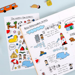 워너디스 워너디스 고잉투 드로잉 6장 스티커 팩