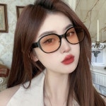 루킹포유 루킹포유 네오레트로 6202 라운드핏 선글라스 C2 틴트오렌지