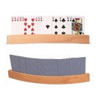 카드홀더 나무 핸즈프리 곡선 좌석 포커베이스 손잡이 카드홀더 GD14491