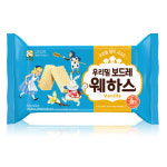 우리밀 우리밀 보드레웨하스 80g 바닐라맛