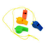 플라스틱 호루라기 가벼운 목걸이