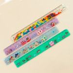 짱구는못말려 캐릭터 플라스틱자 짱구 자 그린