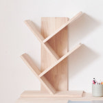 코크 책꽂이 원목 미니 간이 3단 책상위 정리함 선반 책장 스탠드 책장 북선반