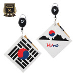 VOLVIK VOLVIK 볼빅 애국심 오토릴 골프타올 태극기 독도
