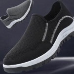 남성 슬립온 캐주얼 런닝 스니커즈 운동화