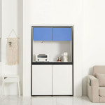 리젠우드H 미바우 1000 광폭 LED 조명 주방 수납장