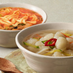 강원도 전통의 맛 얼큰 장칼국수 8팩 비법소스 감자옹심이2팩 10인분