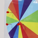 고무자석 다트 룰렛판 지름60cm 추첨