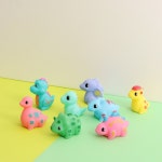 일루와 일루와 공룡 아기 목욕 놀이 유아 물놀이 장난감 LED