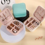 반지 귀걸이 목걸이 가죽 보석함 악세사리 보석 쥬얼리박스 보석함 귀걸이보관