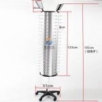 안경 진열대 스탠드 거치대 회전 72 우드 소품걸이 선글라스