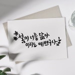 바른 붓펜 12개 1세트