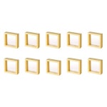 귀걸이 투명 전시 케이스 10개입 반지 진열대 보관함