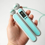 자동측정 카운트 줄넘기 민트 다이어트 홈트줄넘기