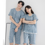토토와모모 토토와모모 커플잠옷 여성 잠옷 남자 파자마 반팔 M1710 5710