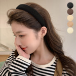 콩이네점빵 | 둥근 엠보싱 스펀지 머리띠