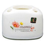 코스모스 칫솔 꽂이 욕실 칫솔 걸이 거치대 칫솔통 5구