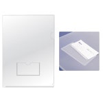 에이치엠 대용량 A4 명함포켓 클리어파일 L홀더 100개