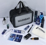 방수 수영가방 물빠짐 메쉬 방수 2단 분리 샤워 목욕가방수영장 물놀이