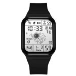 클래식 트렌디 학생 커플 우주 전자 손목 시계