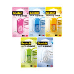 3M 3M 사무 문구 스카치 미니필 수정 테이프 본품 리필 5mmx6M 수정용품 1개