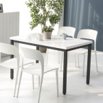 스틸 프레임 카페 테이블 1200 S2033