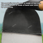 망간강 원예용 휴대용 경화 정원 괭이 농장 잡초 도구 수공구 지팡이 없는 괭이