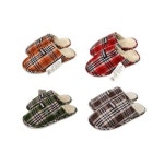 논슬립 방한 체크줄무늬 거실화 실내화 1p 270