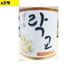 식자재 식재료 유통 락교 코우 3S 3Kg x3개