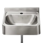 벽걸이 스텐 세면대 화장실 카페 인테리어 욕실 간이 싱크대 스틸 탕비실 휴계 바둑 8204-A